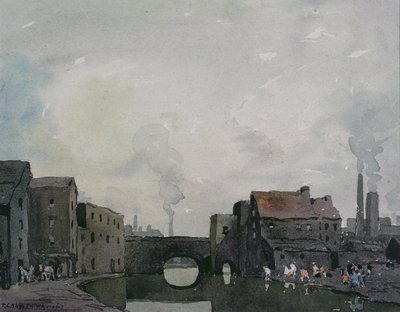 A Birmingham Canal by Thurston Laidlaw Shoosmith